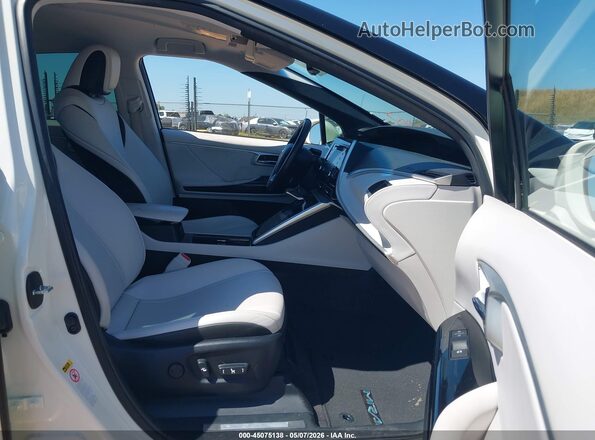 JTDBVRBDXJA005281 2018 TOYOTA MIRAI White წინა სალონის ხედი