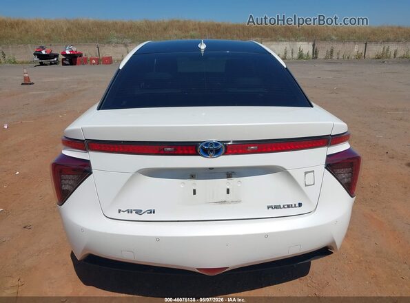 JTDBVRBDXJA005281 2018 TOYOTA MIRAI White 