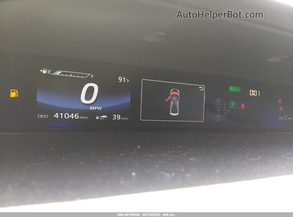 JTDBVRBDXKA007713 2019 TOYOTA MIRAI Серый Вид задних сидений