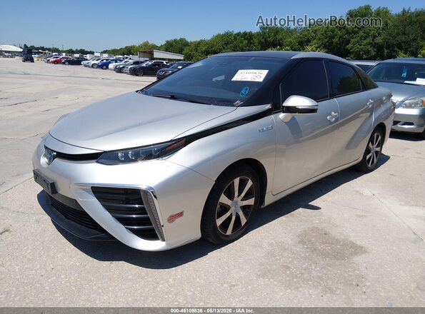 JTDBVRBDXKA007713 2019 TOYOTA MIRAI Серый Передняя левая четверть