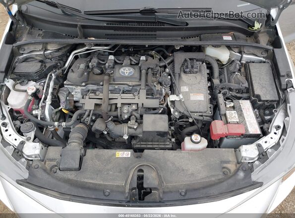 JTDEAMDE2N3010471 2022 TOYOTA COROLLA Silver Вид ззаду