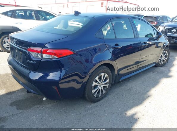 JTDEAMDEXMJ025360 2021 TOYOTA LL Dark Blue Tył prawy