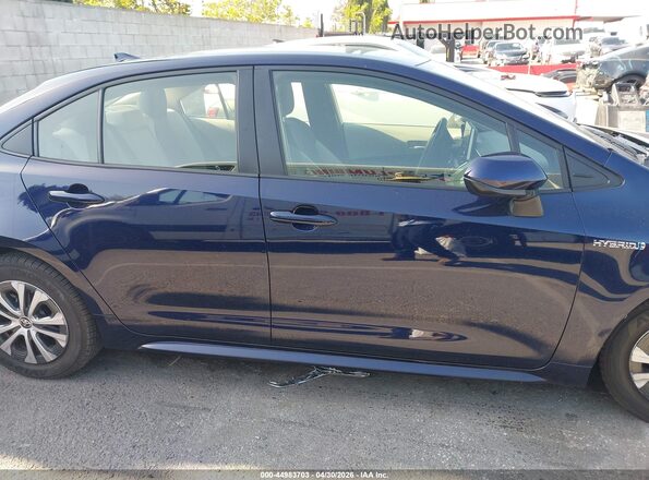 JTDEAMDEXMJ025360 2021 TOYOTA LL Dark Blue Widok wnętrza 360 stopni