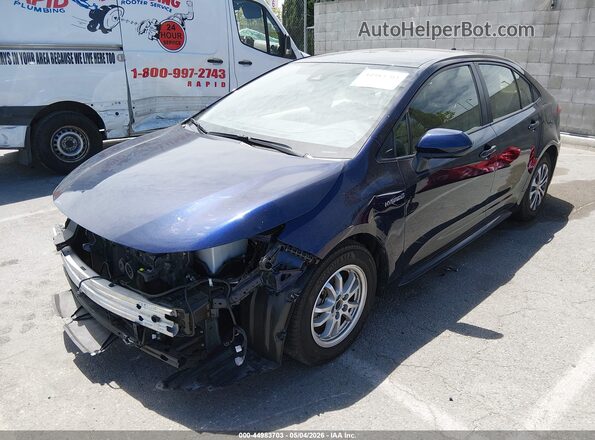 JTDEAMDEXMJ025360 2021 TOYOTA LL Dark Blue Przód lewy