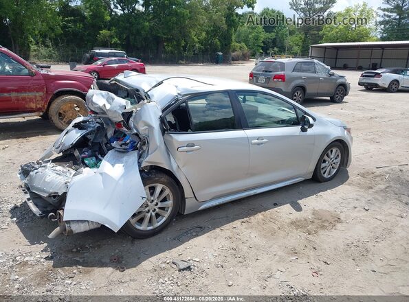 JTDEPMAE0NJ190662 2022 TOYOTA COROLLA Silver Rear right