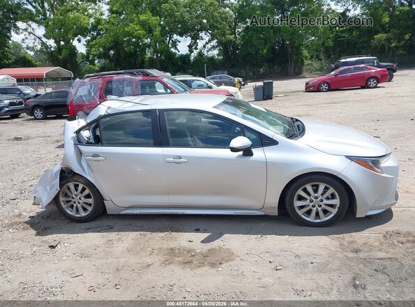 JTDEPMAE0NJ190662 2022 TOYOTA COROLLA Silver Rear interior view