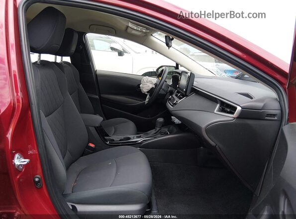JTDEPMAE0NJ214510 2022 TOYOTA COROLLA Red Вид салону спереду