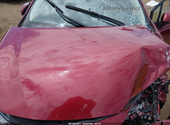 JTDEPMAE0NJ214510 2022 TOYOTA COROLLA Red Вид ззаду