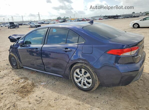 JTDEPMAE1MJ137290 2021 TOYOTA COROLLA Blue Rear left