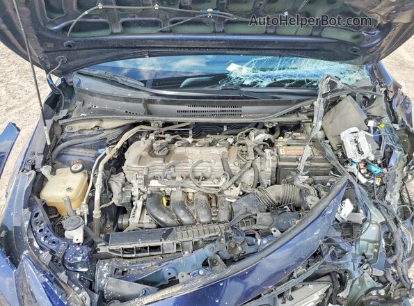 JTDEPMAE1MJ137290 2021 TOYOTA COROLLA Blue Rear interior view