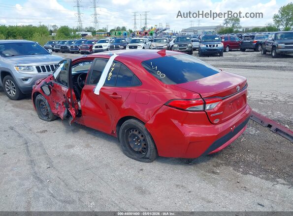 JTDEPMAE2MJ119543 2021 TOYOTA LL Red Rear left