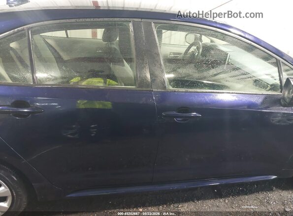 JTDEPMAE2MJ135466 2021 TOYOTA COROLLA Blue Вид задньої частини салону