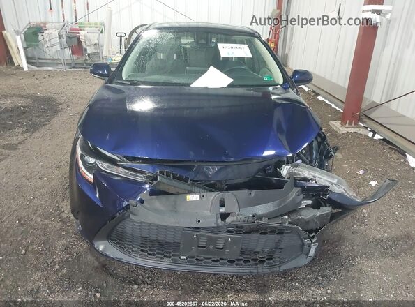 JTDEPMAE2MJ135466 2021 TOYOTA COROLLA Blue Вид щитка приладів