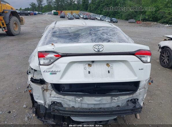 JTDEPMAE2MJ138738 2021 TOYOTA COROLLA White 