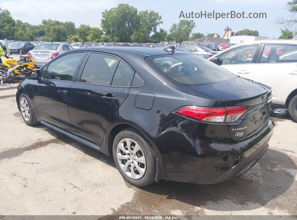 JTDEPMAE2MJ180861 2021 TOYOTA COROLLA Black Հետևի ձախ