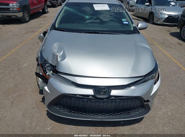 JTDEPMAE3N3011017 2022 TOYOTA COROLLA Silver Front view