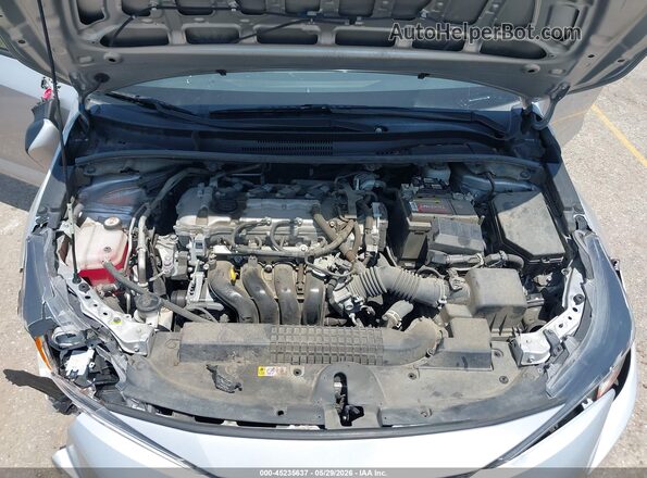 JTDEPMAE3N3011017 2022 TOYOTA COROLLA Silver Rear view