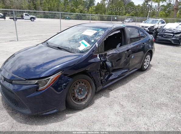 JTDEPMAE3NJ193247 2022 TOYOTA COROLLA Dark Blue 