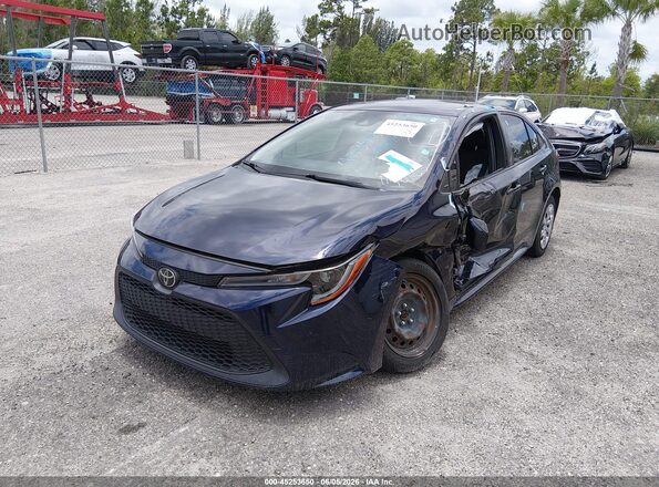 JTDEPMAE3NJ193247 2022 TOYOTA COROLLA Dark Blue 