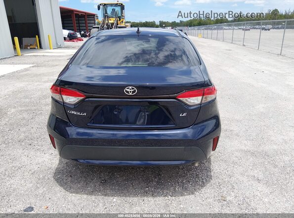 JTDEPMAE3NJ193247 2022 TOYOTA COROLLA Dark Blue 