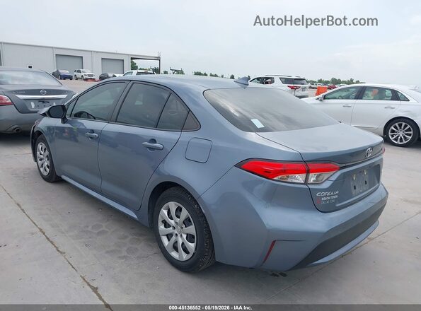 JTDEPMAE3NJ197265 2022 TOYOTA COROLLA Blue Rear left