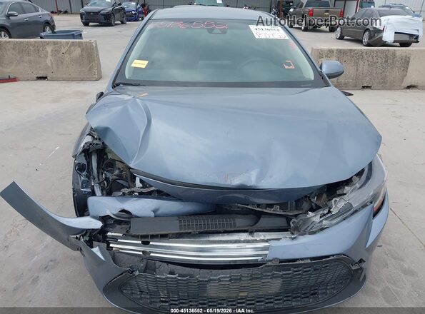 JTDEPMAE3NJ197265 2022 TOYOTA COROLLA Blue Front view
