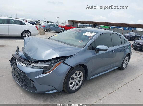 JTDEPMAE3NJ197265 2022 TOYOTA COROLLA Blue Front left