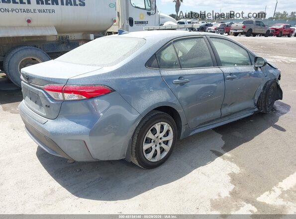 JTDEPMAE4NJ231875 2022 TOYOTA COROLLA Blue Задня права чверть