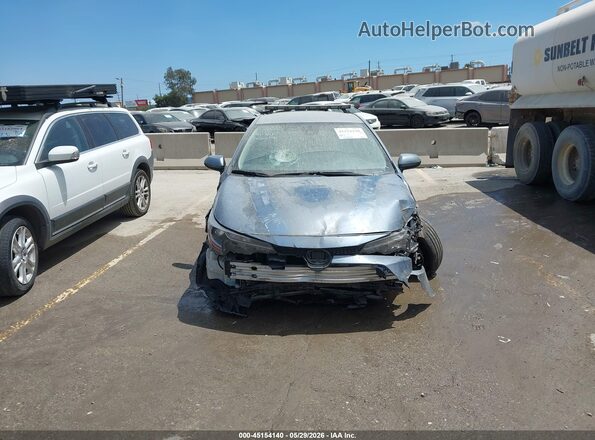 JTDEPMAE4NJ231875 2022 TOYOTA COROLLA Blue Вид щитка приладів