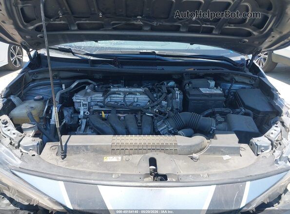 JTDEPMAE4NJ231875 2022 TOYOTA COROLLA Blue Вид ззаду