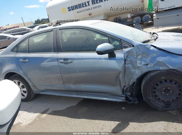 JTDEPMAE4NJ231875 2022 TOYOTA COROLLA Blue Вид задньої частини салону