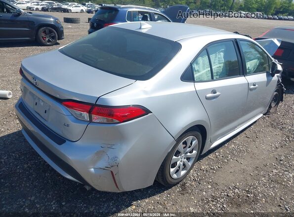 JTDEPMAE5MJ129645 2021 TOYOTA COROLLA Silver Հետևի աջ