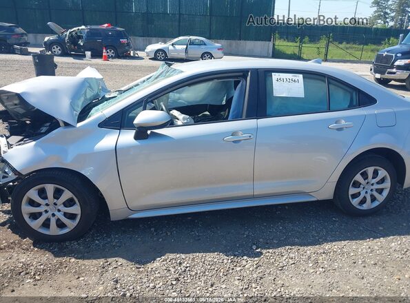JTDEPMAE5MJ129645 2021 TOYOTA COROLLA Silver Սալոնի հետևի տեսք