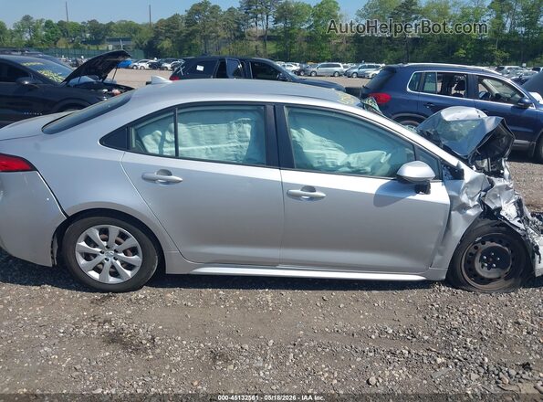 JTDEPMAE5MJ129645 2021 TOYOTA COROLLA Silver Սարքավորումների վահանակի տեսք