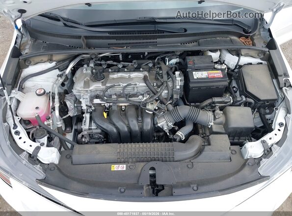 JTDEPMAE5N3031060 2022 TOYOTA COROLLA White Вид ззаду
