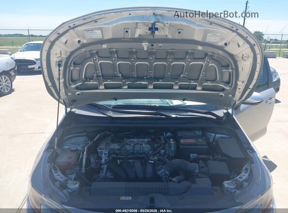 JTDEPMAE5NJ210095 2022 TOYOTA COROLLA Серебряный Вид сзади