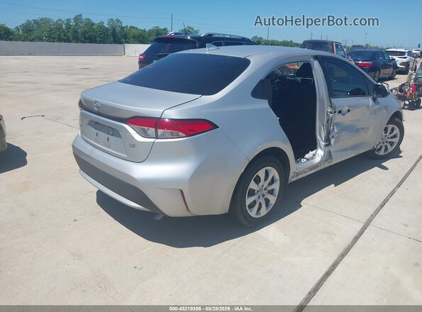 JTDEPMAE5NJ210095 2022 TOYOTA COROLLA Серебряный Задняя правая четверть