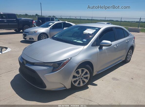 JTDEPMAE5NJ210095 2022 TOYOTA COROLLA Серебряный Передняя левая четверть
