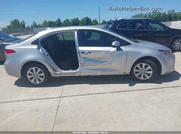 JTDEPMAE5NJ210095 2022 TOYOTA COROLLA Серебряный Вид задней части салона