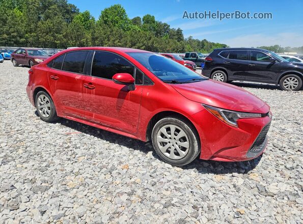 JTDEPMAE6MJ128889 2021 TOYOTA COROLLA Red Առջևի աջ