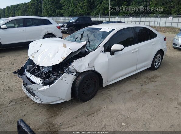 JTDEPMAE6MJ133154 2021 TOYOTA COROLLA White Przód lewy