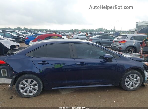 JTDEPMAE6MJ142811 2021 TOYOTA COROLLA Blue უკანა სალონის ხედი