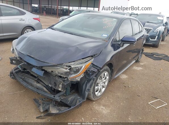 JTDEPMAE6MJ142811 2021 TOYOTA COROLLA Blue წინა მარცხენა ხედი სამი მეოთხედიდან