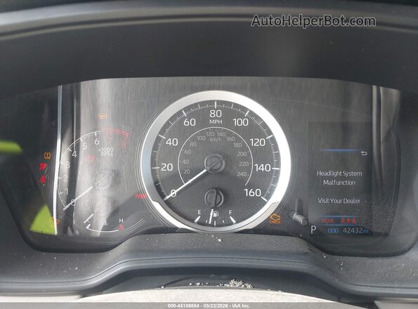 JTDEPMAE6MJ142811 2021 TOYOTA COROLLA Blue უკანა სავარძლების ხედი