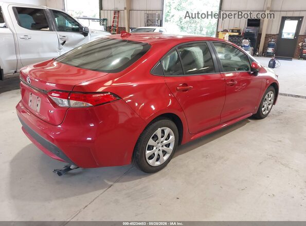 JTDEPMAE6MJ144638 2021 TOYOTA COROLLA Red Trasero derecho