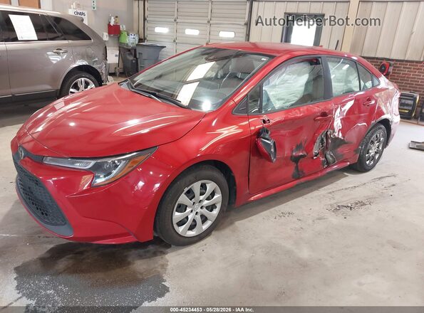 JTDEPMAE6MJ144638 2021 TOYOTA COROLLA Red Vista tres cuartos delantera izquierda