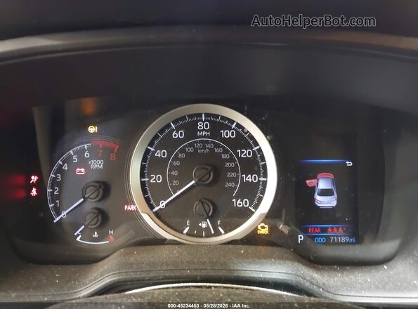 JTDEPMAE6MJ144638 2021 TOYOTA COROLLA Red Vista de los asientos traseros