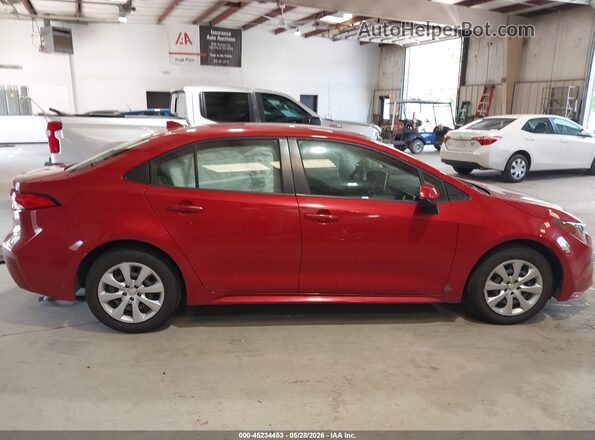 JTDEPMAE6MJ144638 2021 TOYOTA COROLLA Red Vista interior trasera