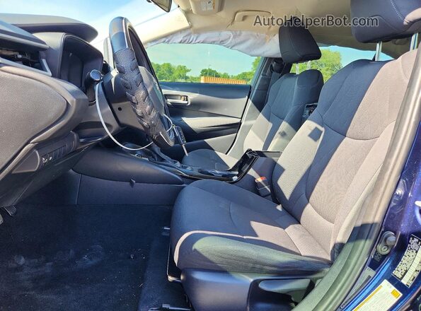 JTDEPMAE6MJ178014 2021 TOYOTA COROLLA Blue წინა სალონის ხედი