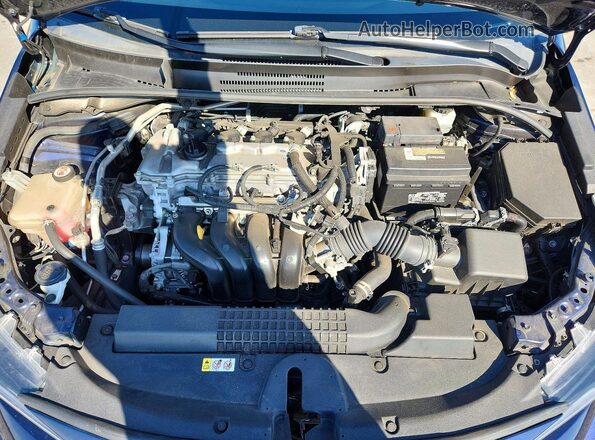 JTDEPMAE6MJ178014 2021 TOYOTA COROLLA Blue უკანა სალონის ხედი